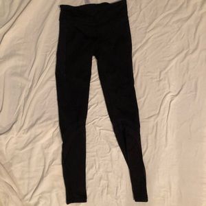 Black mesh ivivva leggings